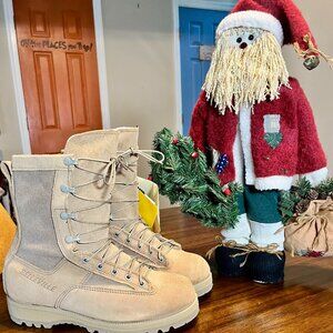 Belleville Flight & Combat Boots Gore-Tex Waterproof Lining Safety Toe Size 8